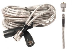 18\' Belden Coax Cable with PL-259 Soldered Connectors