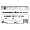 Duplicate Carbonless Driver's Vehicle Inspection Report Book