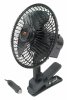 12 Volt "Quick Clip" Multi-Mount Oscillating Fan