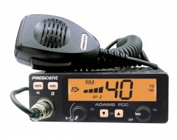 PRESIDENT ADAMS FCC CB Radio