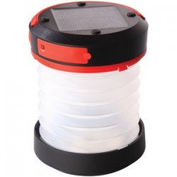 Solar Telescopic Camping Lantern Red