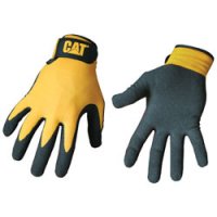 Nitrile Gloves with Yellow Back