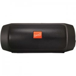 7-inch Portable Bluetooth Rechargeable Speaker Black