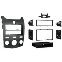 2010-Up Kia Forte/ Forte Koup DIN & DDIN Radio Install Kit, Black