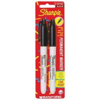 Sharpie(R) Fine Point Permanent Marker - Black 2-Pack