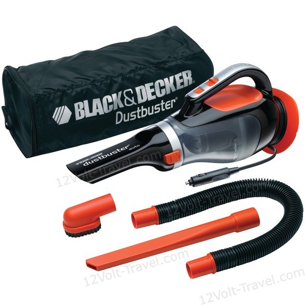 Black & Decker BDH1220AV Portable 12 Volt Auto Car Vacuum - 12Volt-Travel®