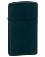 Black Matte Finish Lighter without Logo - Slim, Pure Series