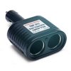 12 Volt 2 Outlet Cigarette Lighter Adapter