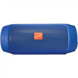 7-inch Portable Bluetooth Rechargeable Speaker Blue