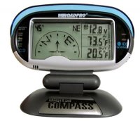 12-Volt Digital Compass with Temperature, Voltage Meter and Ice Alert