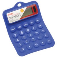 8-Digit "FlexCalc", Blue