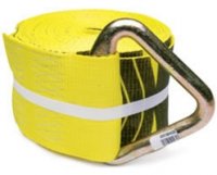 4" x 30' Winch Strap with Delta Ring