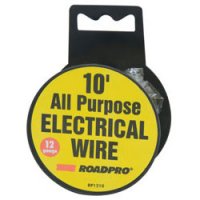 12-Gauge 10' All Purpose Electrical Wire - Yellow Spool