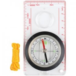 Deluxe Liquid-filled Map Compass