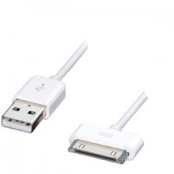 Charge & SYNC USB Cable With 30-pin Connector