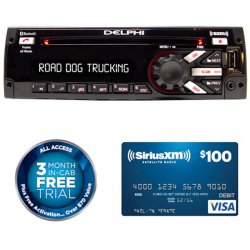 Heavy-Duty AM/FM/MP3/WMA/WB CD - SiriusXM Tuner and Bluetooth