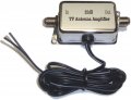 12Volt DC Digital In-Line TV Antenna Amplifier
