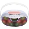 Bluetooth Portable Rechargeable Speaker White