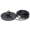 5" Magnet Mount CB Antenna Base with Coax Cable - Black