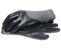 Nitrile Gloves with Dotted Palm and Knit Wrist - Large 1 Pair
