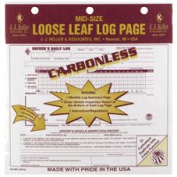 Duplicate Mid-Size Loose-Leaf Driver's Log, Carbonless