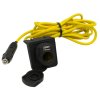 12-Foot 12V Extension Cord with USB Port