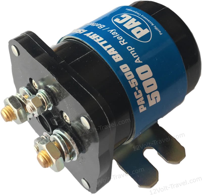 PAC PAC-500 500-Amp Relay Battery Isolator PAC PAC-500 500-Amp Relay Battery Isolator