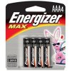 AAA Energizer Alkaline Batteries - 4-Pack