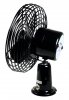 12 Volt Fan, 2-Speed, Black Metal