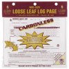 Duplicate Mid-Size Loose-Leaf Driver's Log, Carbonless
