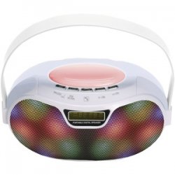 Bluetooth Portable Rechargeable Speaker White