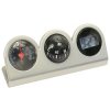 Compass Clock Thermometer Combo