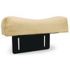 Add-On Suede Arm Rest with Memory Foam - Tan