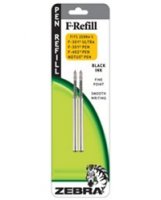 Fine Ball Point Black Ink F-Refills - 2-Pack, Black Ink