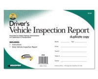 Vehicle Inspection Report w/31 Duplicate Sets