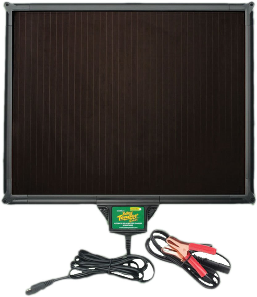 (image for) Solar Panel Battery Charger Maintainer
