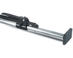 90\" to 105\" Adjustable Steel Tube Saf-T-Lok Bar with Pivoting Foot