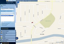 Fleet Tracking User Interface Locate Vehicle