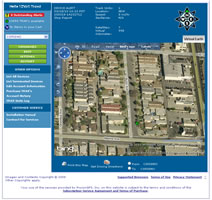 Vehicle Tracking User Interface Map It History w-Birds Eye