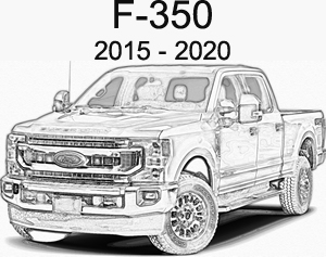 Ford F350 CCFT Refrigerator