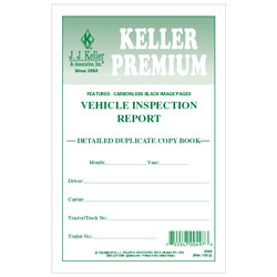 Detailed Driver\'s Vehicle Inspection Report, Carbonless