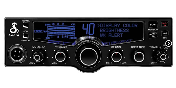 (image for) 29LX CB Radio with NOAA & 4-Color LCD w/Optional Chrome Housing