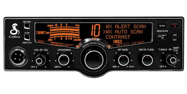 (image for) 29LX CB Radio with NOAA & 4-Color LCD w/Optional Chrome Housing