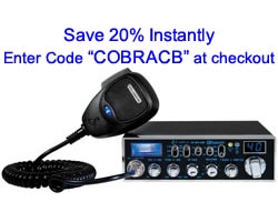 Cobra 29WXNWBT CB Radio - Bluetooth - NightWatch - 7 NOAA Weather Channels