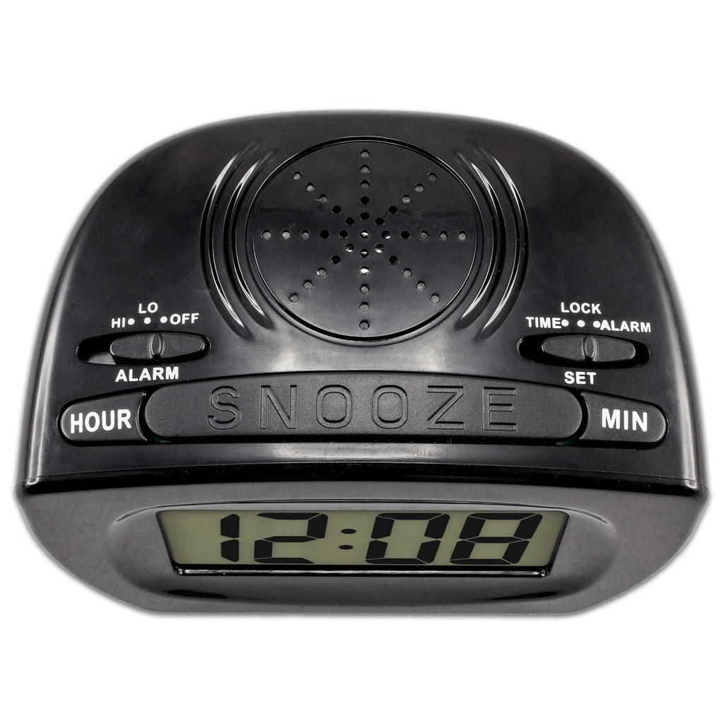 (image for) Digital Battery Powered Travel Alarm Clock