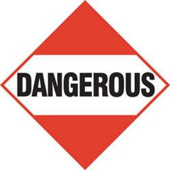 Dangerous Placard