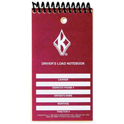 Driver\'s Load Notebook