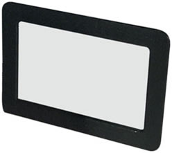 Clip-On Visor Mount Mirror - 6.25\"W x 4.25\"H