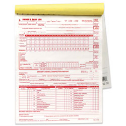 (image for) Canadian, 2-in-1 Driver's Daily Log Book with Recap & Detailed DVIR, Carbonless