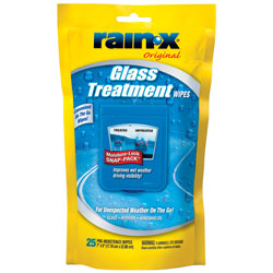 Rain-X Glass Treatment Wipes 25-Pack